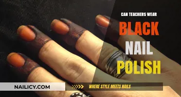 Can Teachers Wear Black Nail Polish? Exploring Professionalism and Expression