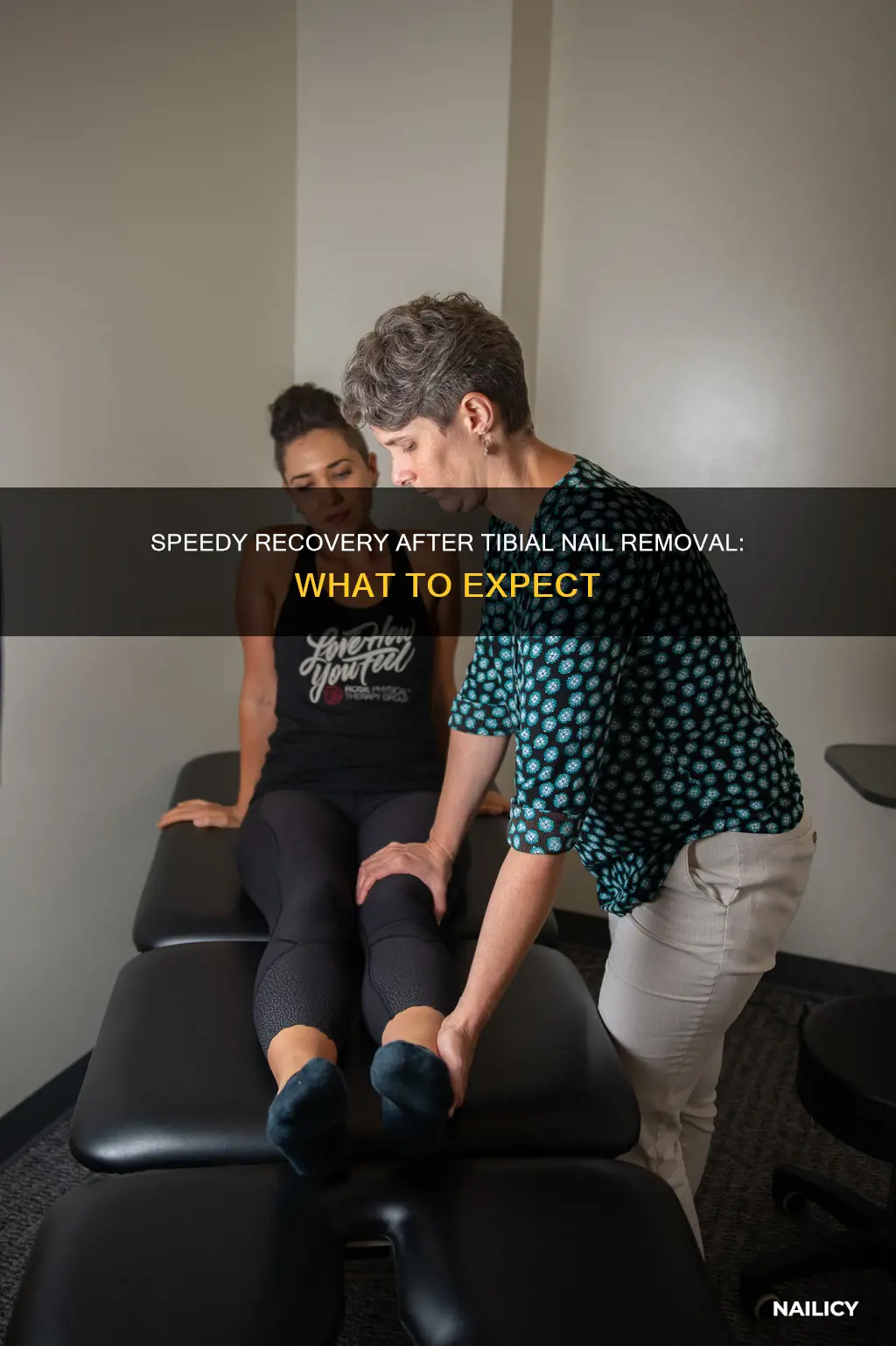 can tibial nail removal recovery time