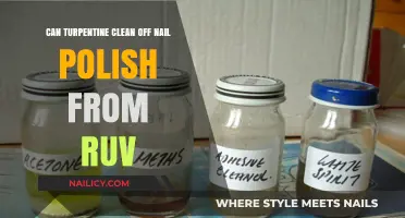 Turpentine as Nail Polish Remover: Effective Solution for RUV Surfaces?