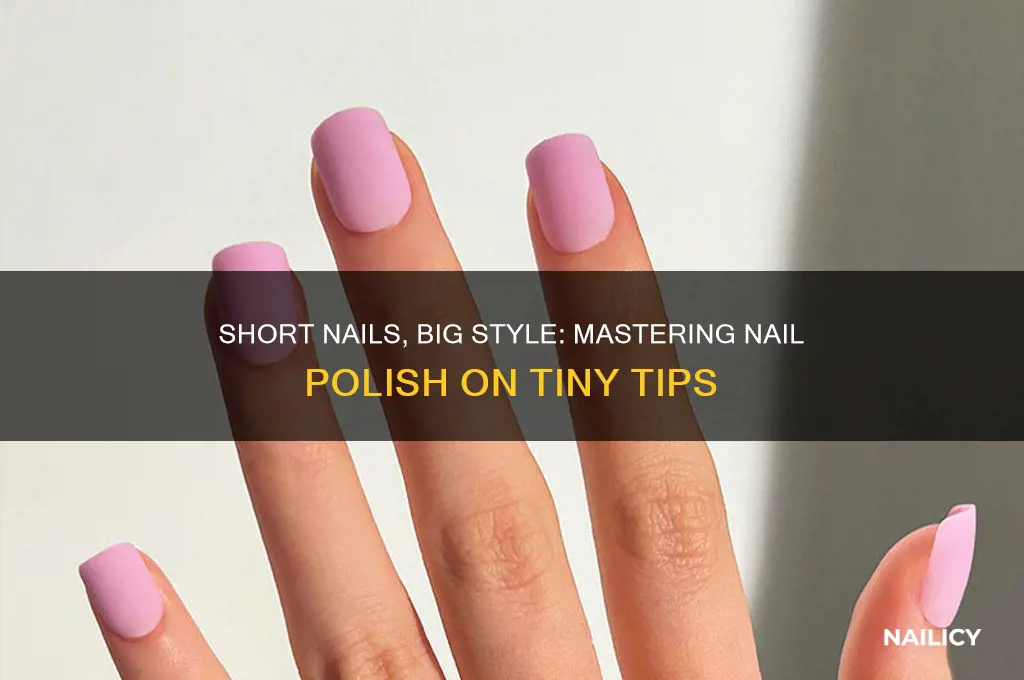 can u do nail polish on short nails