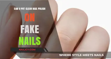 Can You Use Clear Nail Polish on Fake Nails? Tips & Tricks