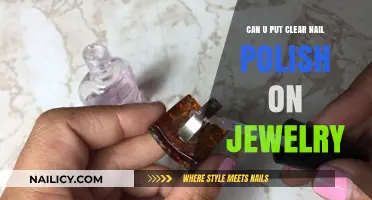 Clear Nail Polish on Jewelry: A Quick Fix or Fashion Faux Pas?