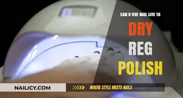 Can Nail Lites Speed Up Drying Regular Nail Polish?