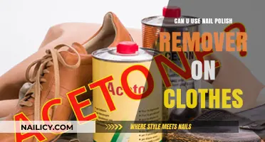 How to Remove Nail Polish from Clothes