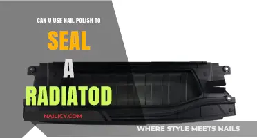 Using Nail Polish to Seal a Radiator: Is It a Safe DIY Fix?