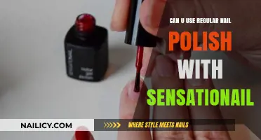 Using Regular Nail Polish with Sensationail: Compatibility and Tips