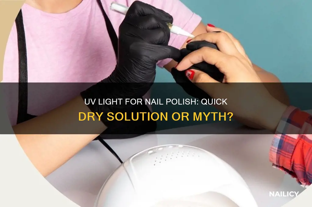 can uv light dry nail polish
