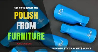 How to Remove Nail Polish Stains with WD-40