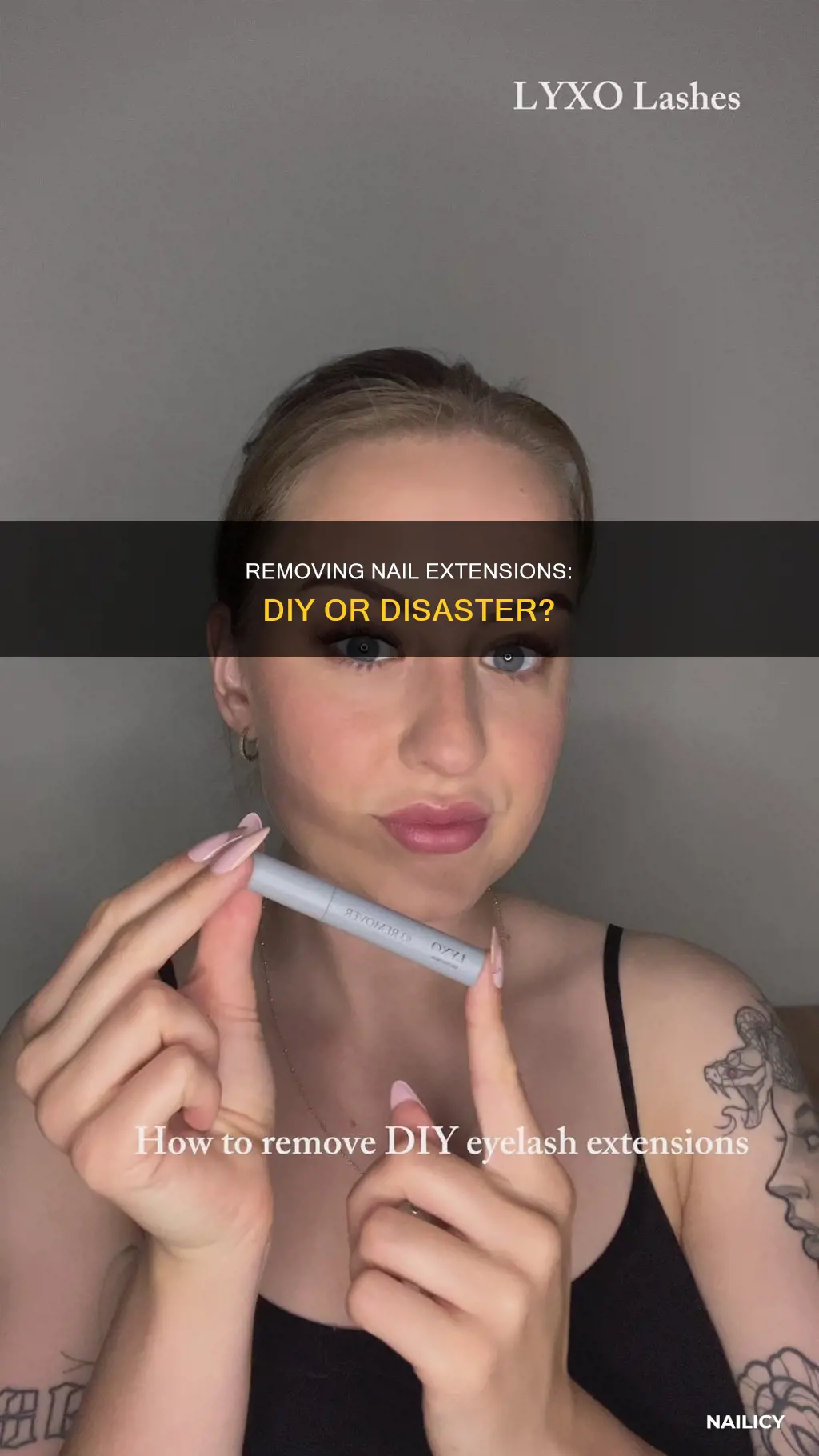 can we remove nail extensions at home