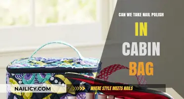 Can You Pack Nail Polish in Your Carry-On Luggage?