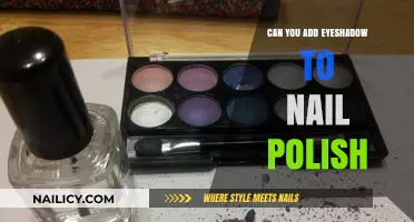 Creative Nail Art: Adding Eyeshadow to Nail Polish for Unique Designs