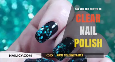 Sparkle Up Your Manicure: Adding Glitter to Clear Nail Polish