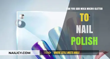 Adding Mica Micro Glitter to Nail Polish: Tips and Tricks
