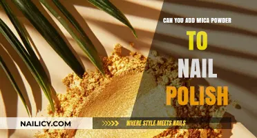 Enhance Your Nail Polish: Adding Mica Powder for a Sparkling Finish