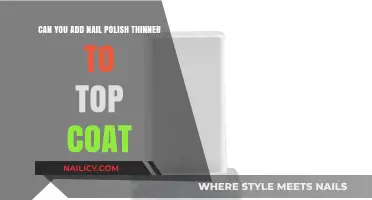 Can You Mix Nail Polish Thinner with Top Coat? Tips & Tricks