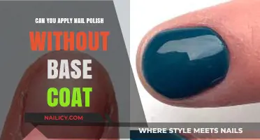 Skipping Base Coat: Risks and Tips for Applying Nail Polish