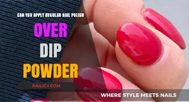 Can You Apply Regular Nail Polish Over Dip Powder?