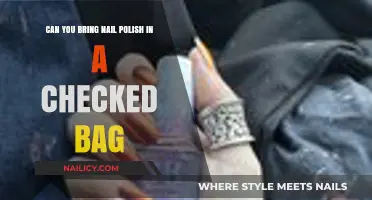 Packing Nail Polish: Checked Bag Guidelines for Travelers