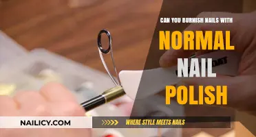 Burnishing Nails: Can Regular Nail Polish Achieve a Shiny Finish?