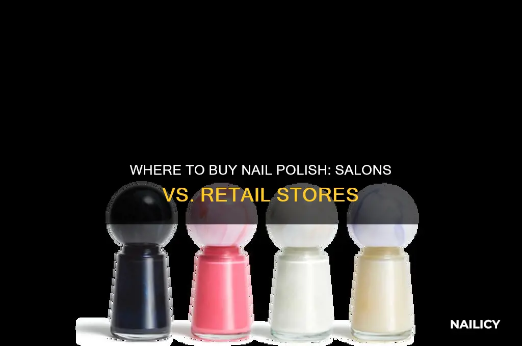 can you buy nail polish at nail salons
