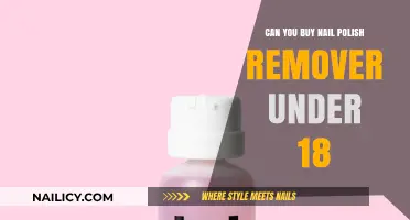 Nail Polish Remover: Age Restrictions and Availability