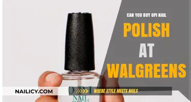 Where to Find OPI Nail Polish: Walgreens Availability Guide
