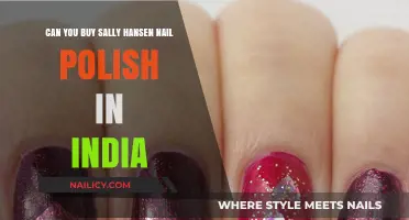 Sally Hansen Nail Polish Availability in India: Where to Buy?