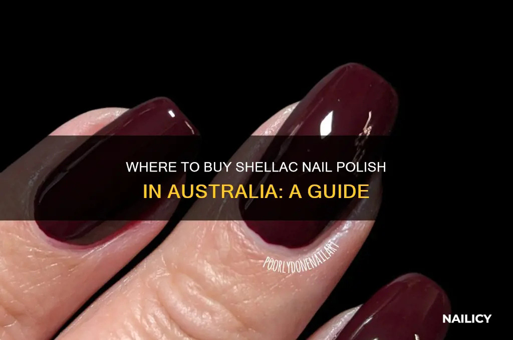 can you buy shellac nail polish in australia