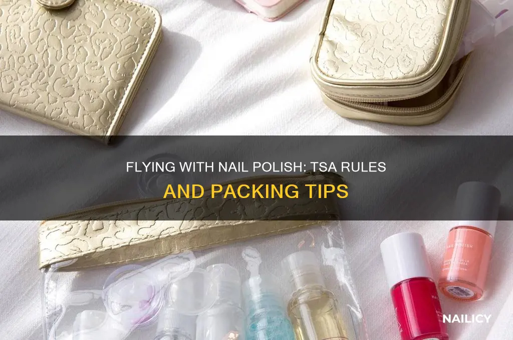 can you carry finger nail polish on plane