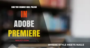 Editing Nail Polish Color in Adobe Premiere: A Creative Tutorial