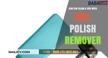 Cleaning CPUs: Nail Polish Remover – Safe or Not?