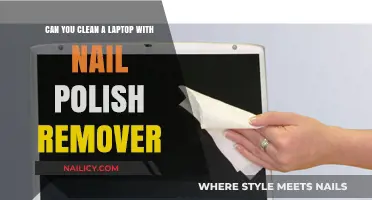 How to Clean Your Laptop Safely With Nail Polish Remover