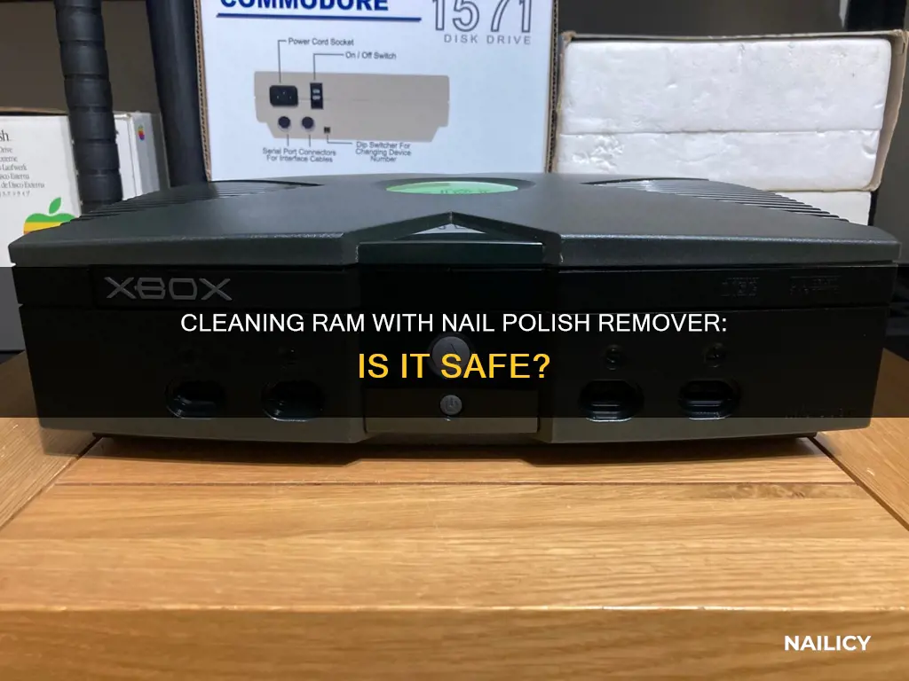 can you clean ram with nail polish remover