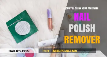 Face Cleaning with Nail Polish Remover: Safe or Not?