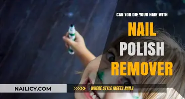 Hair Dye Hack: Nail Polish Remover for Vibrant Locks