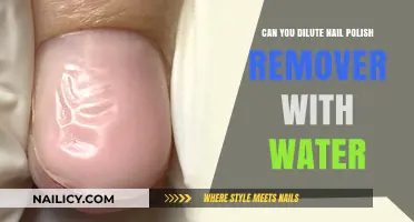Diluting Nail Polish Remover: Water or No Water?