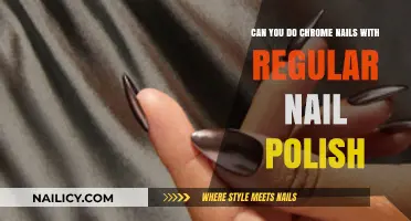 Chrome Nails at Home: Using Regular Polish for a Mirror Finish
