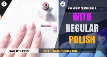 Chrome Nails with Regular Polish: Tips and Tricks for a DIY Look