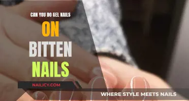 Gel Nails: Bitten Nails Makeover