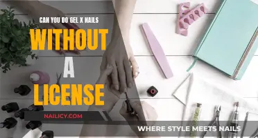 Gel X Nails: License-Free Application?