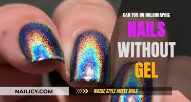 Holographic Nails: Achieving the Look Without Gel