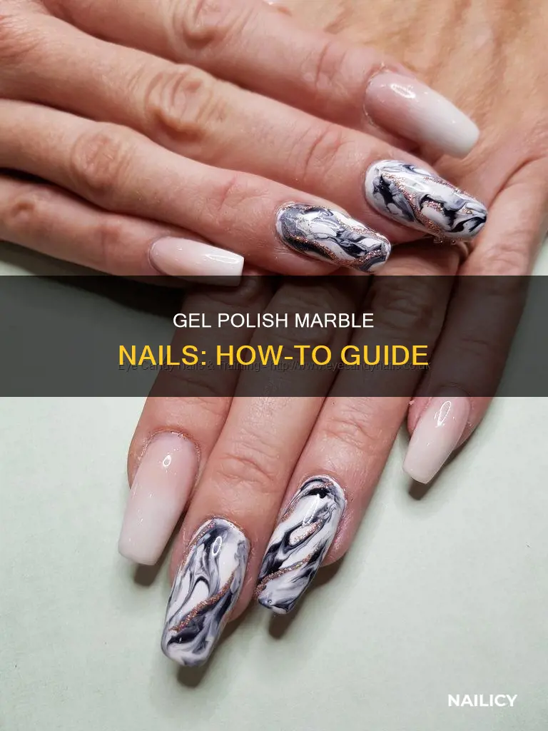 can you do marble nails with gel polish