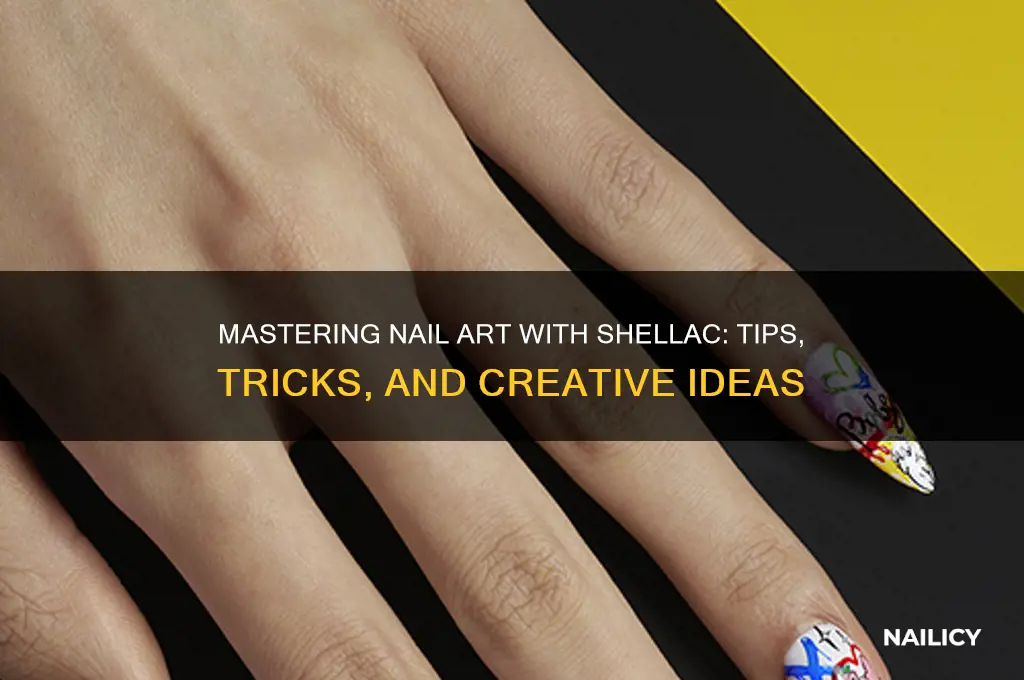 can you do nail art with shellac polish