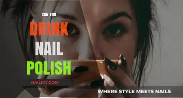 Is Drinking Nail Polish Safe? Risks and Dangers Explained