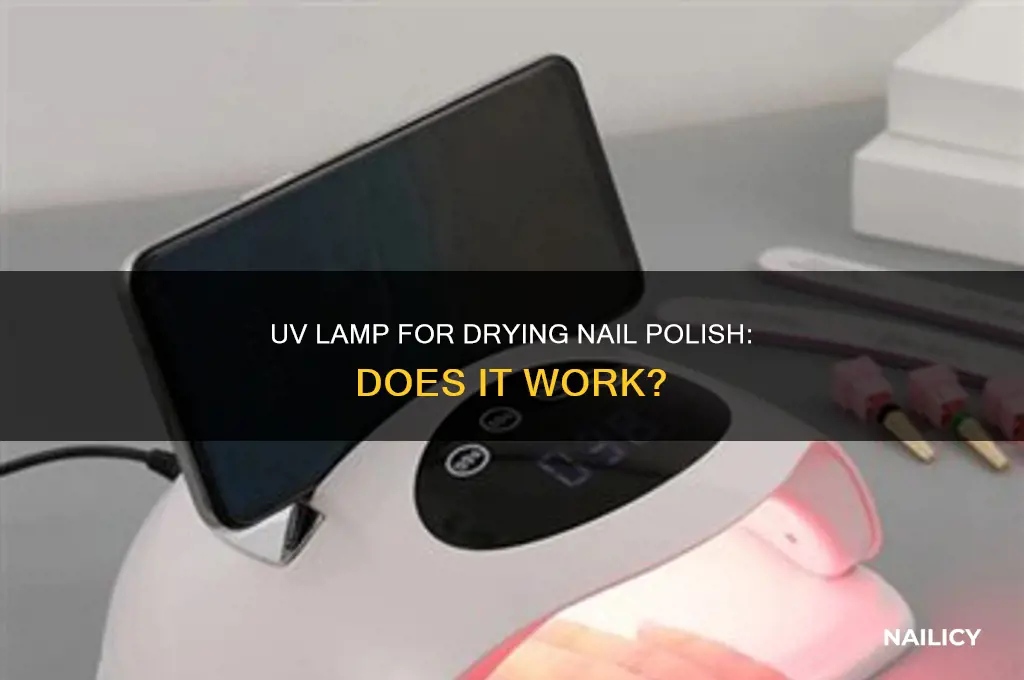 can you dry nail polish in a uv lamp