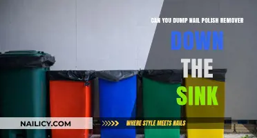 Is It Safe to Dump Nail Polish Remover Down the Sink?