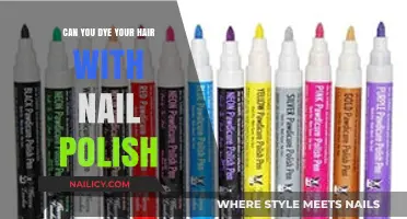 Dyeing Hair with Nail Polish: Creative Hack or Beauty Blunder?