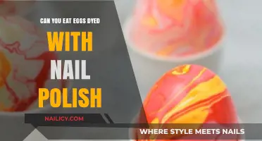 Are Nail Polish Dyed Eggs Safe to Eat? A Guide
