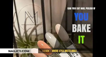 Baking Nail Polish: Safe to Eat or Toxic Mistake?