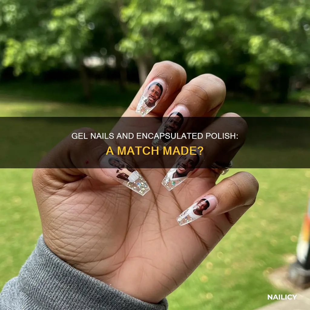 can you encapsulate nail polish in gel nails